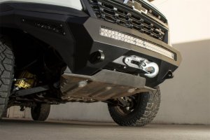 Chevrolet Colorado ZR2 Bumper - Front - Addictive Desert Designs - Stealth Fighter with Winch Mount - Hammer Black - `17-`18 Chevrolet Colorado ZR2 Bumper - Front - Addictive Desert Designs - Stealth Fighter with Winch Mount - Hammer Black - `17-`18